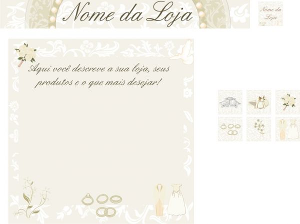 Kit Loja Elo7 Casamento